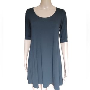 Eileen Fisher Black Dress Size XS